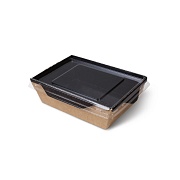 Контейнер для салата с крышкой ECO OpSalad 500 Black Edition 140*105*45 мм 1 шт (600шт/кор)
