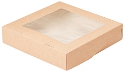 Коробка с окном OSQ TABOX 2500 GL K 260*260*40 (150шт/кор)