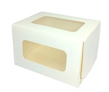Упаковка с ложементом Cake Roll Two Window White 200*120*100 1 шт (15шт/уп., 120 шт./кор.)