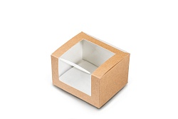 Упаковка OSQ Square Cut sandwich box 125*100*70 1 шт  (300 шт./кор.)